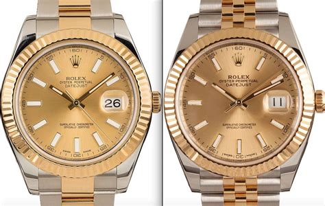 rolex datejust ii vs 41